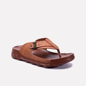 Mustard Comfy Flip Flops Mens 0150962