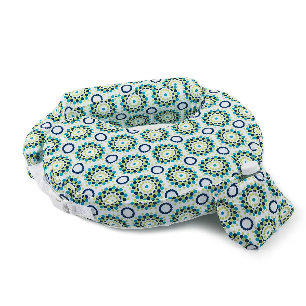 My Brest Friend Inflatable Travel Nursing Pillow For Breastfeeding, Bottlefeeding & Posture Support with Slipcover, Sparkles