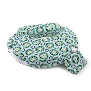 My Brest Friend Inflatable Travel Nursing Pillow For Breastfeeding, Bottlefeeding & Posture Support with Slipcover, Sparkles