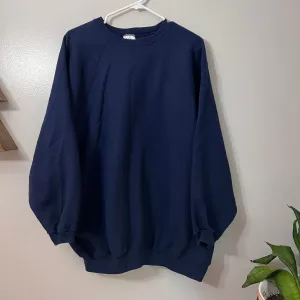 Navy Crewneck Sweatshirt