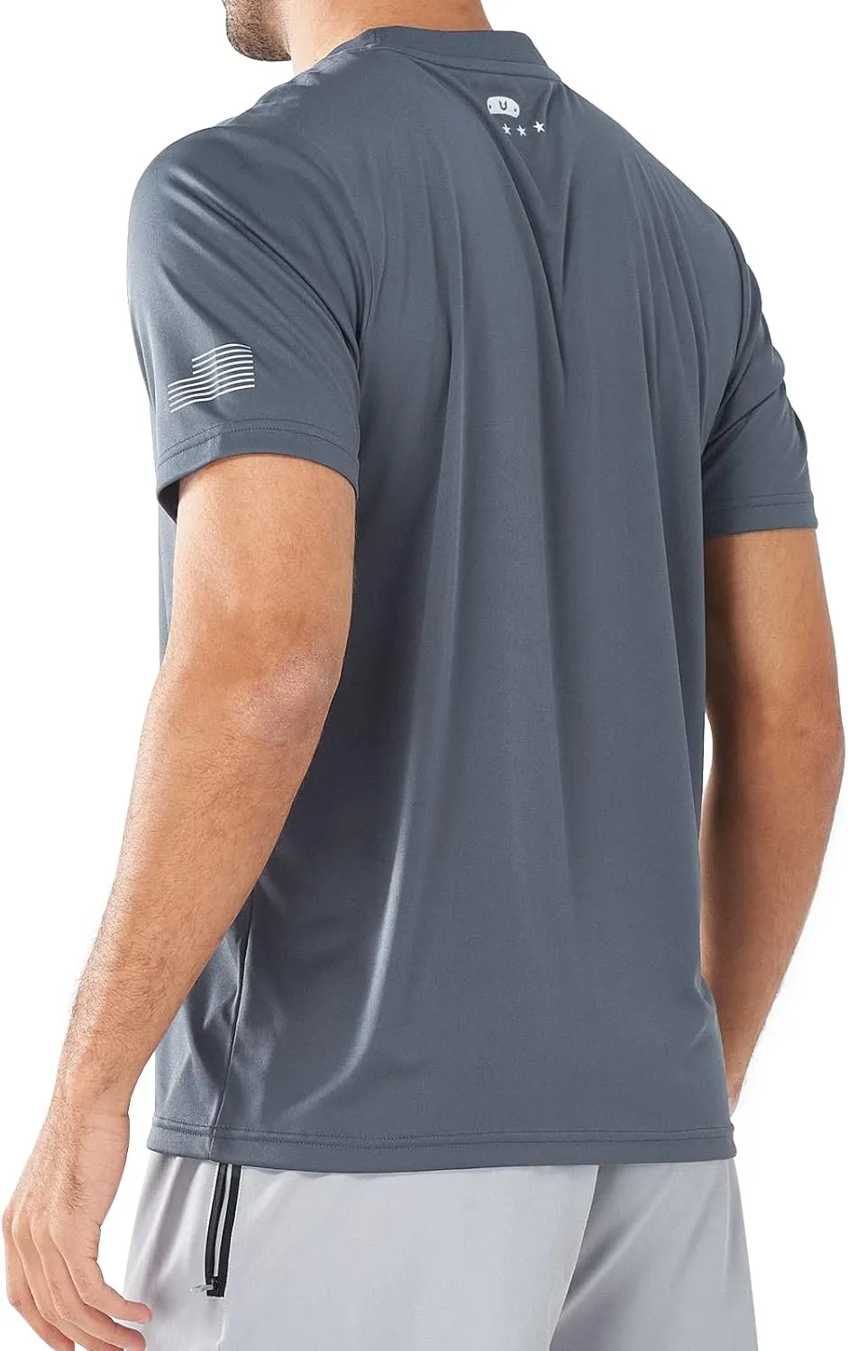 NORTHYARD Men's UPF 50  Sun Protection Shirts Swim SPF UV Quick Dry Short Sleeve T-Shirts for Athletic Fishing Rash Guard