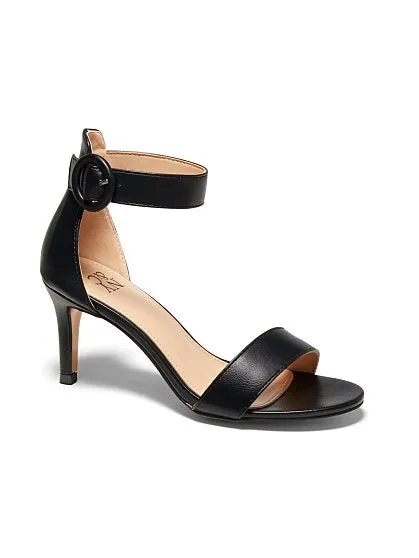 O-Ring Buckle Heel Sandal