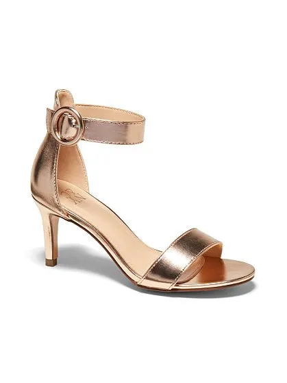 O-Ring Buckle Heel Sandal