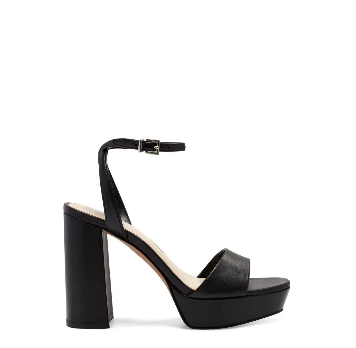 Obeeze Handmade Gucci Buckle Black  Leather Sandal For Womens