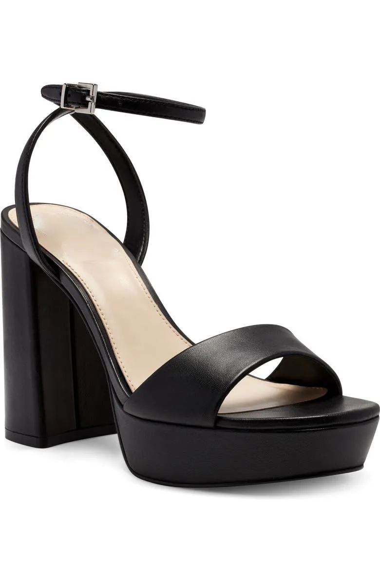Obeeze Handmade Gucci Buckle Black  Leather Sandal For Womens