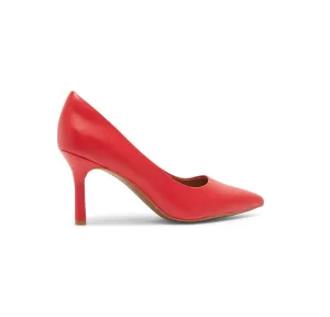 Obeeze Handmade Red Patent Leather Pumps for Womens