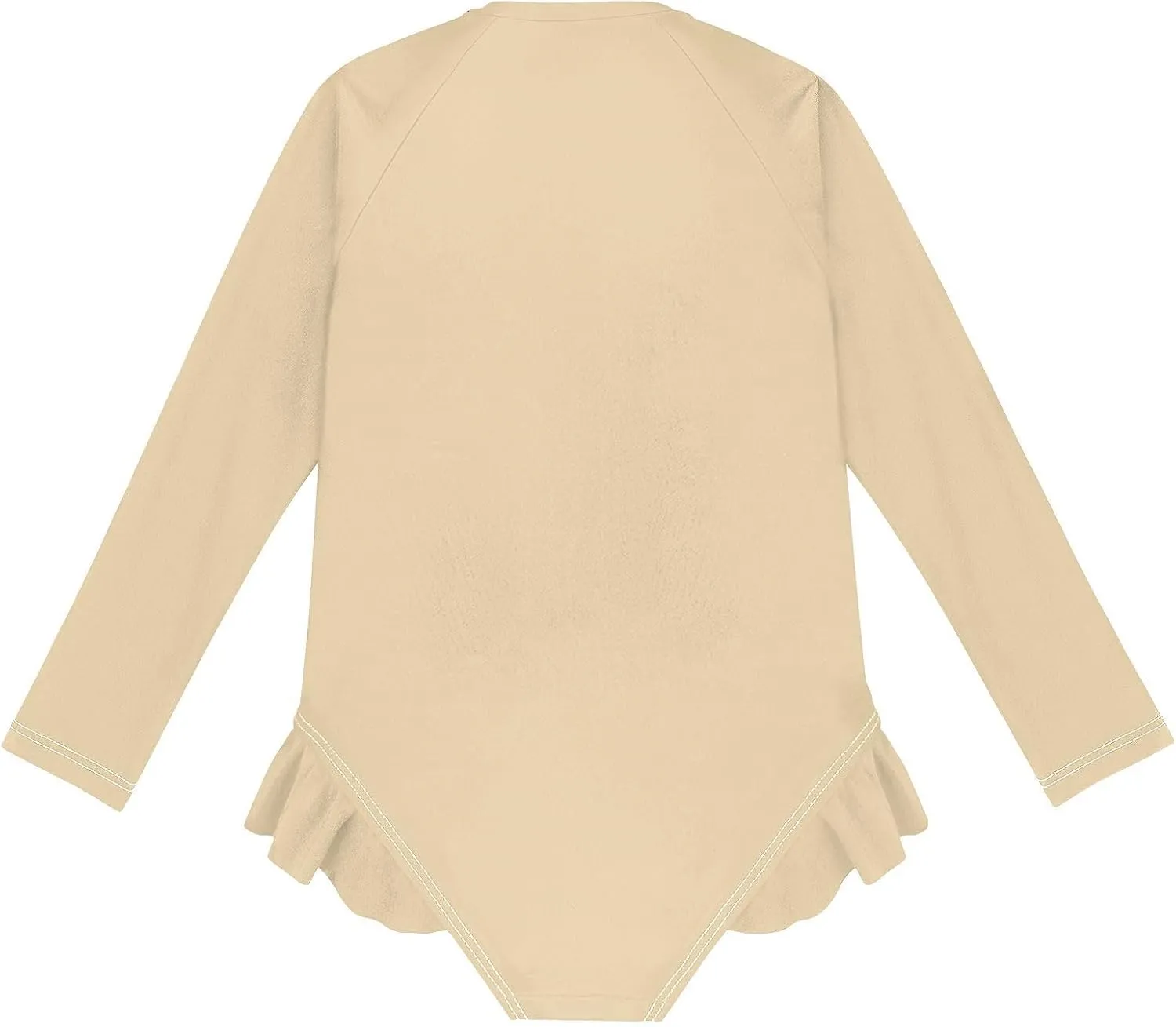 ODAWA Kids Long Sleeve Swimsuit, Moccasin Swimsuits for Toddler Girls with Sleeves Size 3T