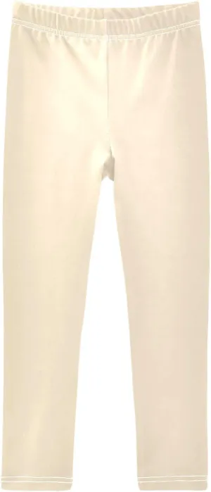 ODAWA Moccasin Girls Legging Kids Soft Stretchy Pants Full Length Stretch Pants Comfortable Bottoms, (4-10 Years)