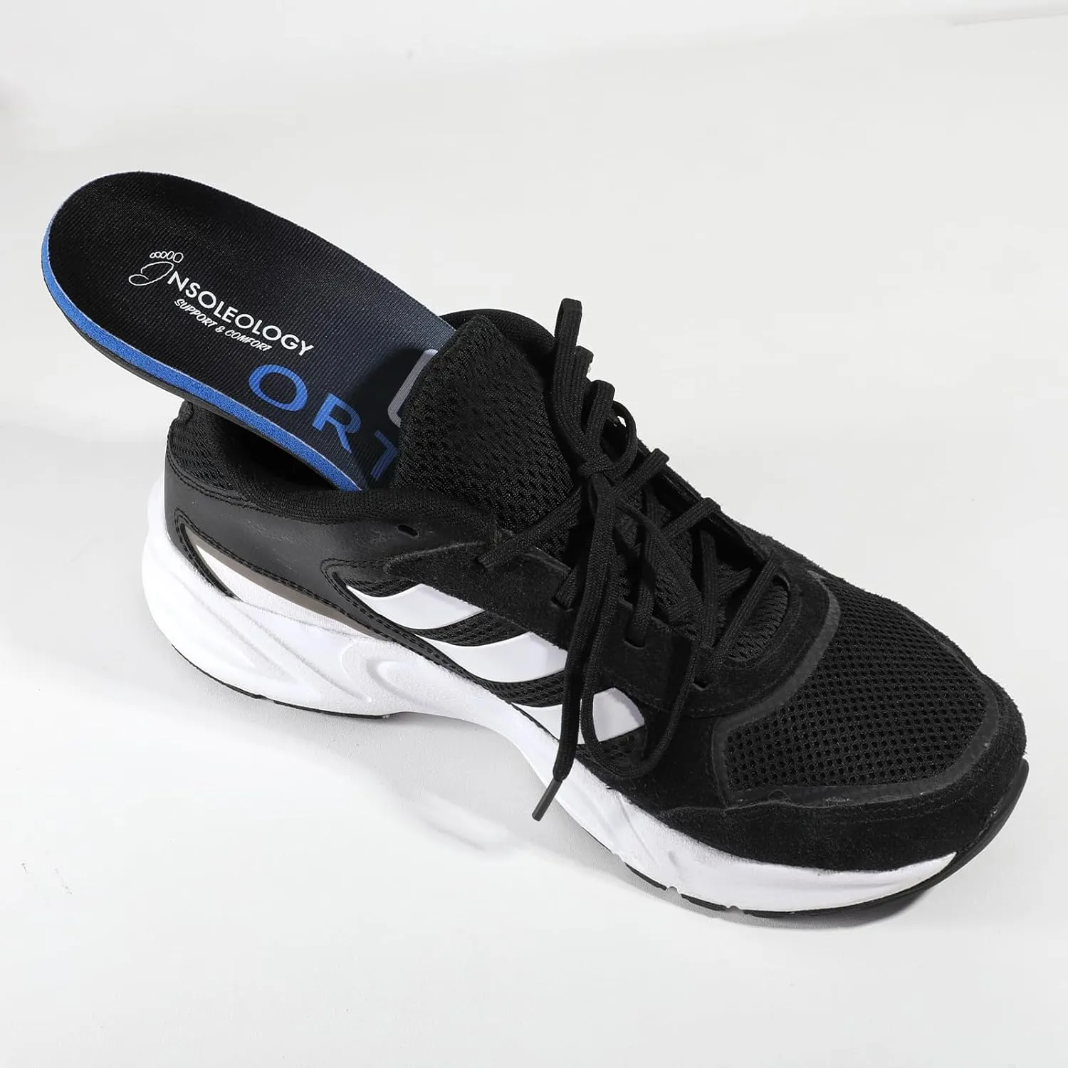 Orthotic Insoles Arch Support for Plantar Fasciitis, Flat Feet, Overpronation, Foot Pain (L | Men 10-11 | Women 12-13)