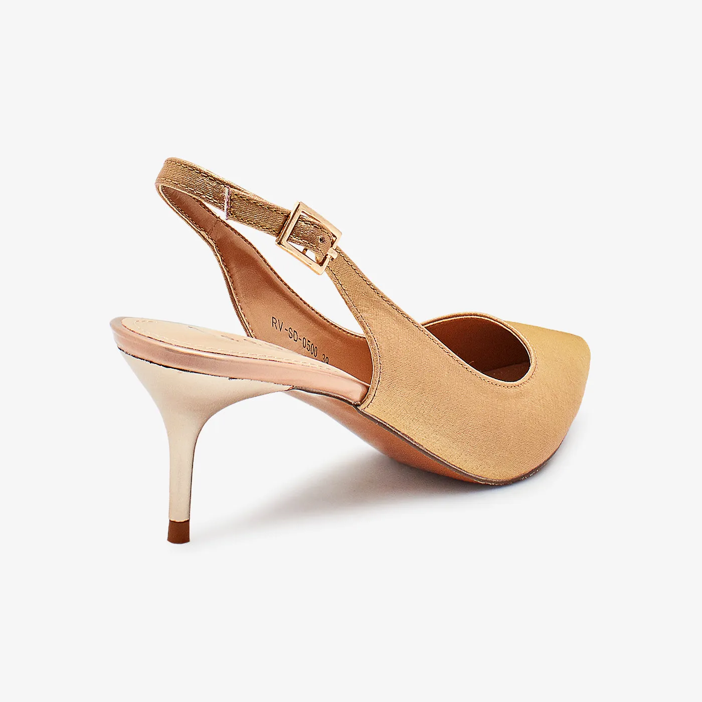 Pointed Sling Back Womens Heels