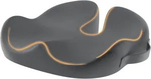 ProtoArc Seat Cushion for Tailbone Pain Relief, Office Chair Cushion, Coccyx Cushion, Ergonomic Memory Foam Seat Cushion for Home, Car, Pressure Relief Pad for Hip, Coccyx, All Day Comfort - Dark Gray