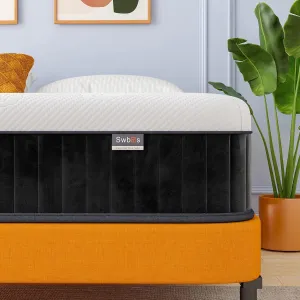Queen Mattresses in a Box, 10 Inch Memory Foam Mattress Quees Size with Hybrid Queen Bed Mattress Pressure Relief & Supportive