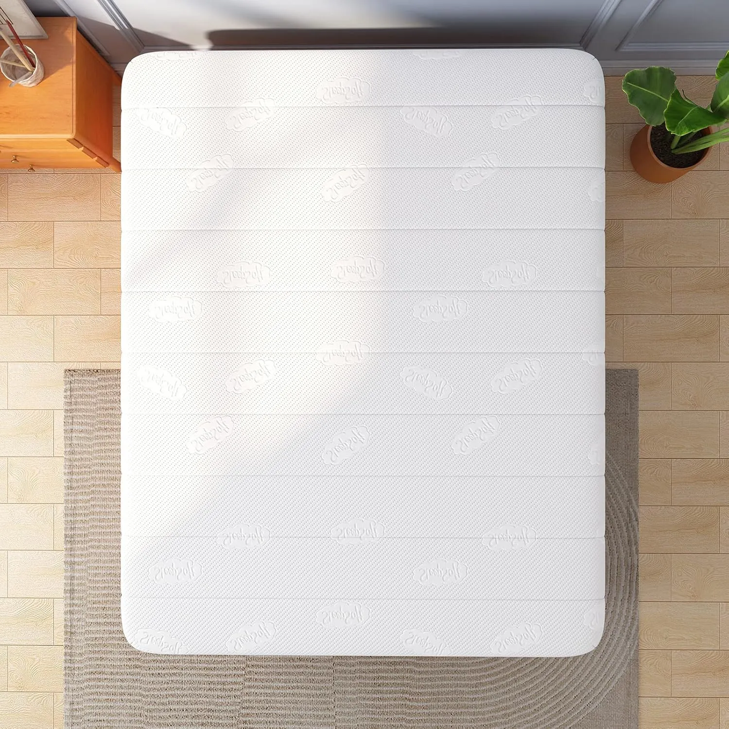 Queen Mattresses in a Box, 10 Inch Memory Foam Mattress Quees Size with Hybrid Queen Bed Mattress Pressure Relief & Supportive
