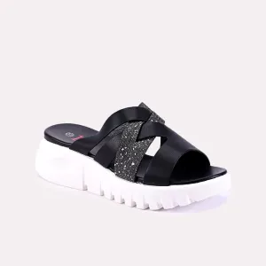 Rae Black Comfy Slippers 0412681