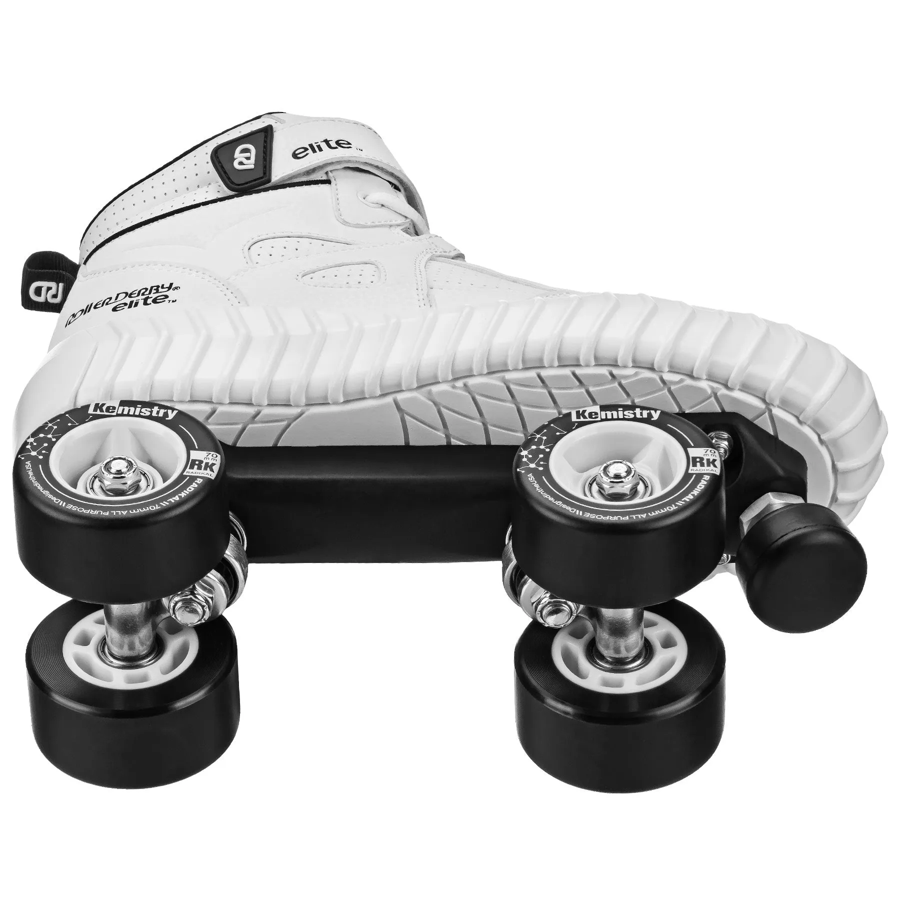Roller Skate Glidr Sneaker Skate White/Black - ULTIMATE FITNESS SKATE