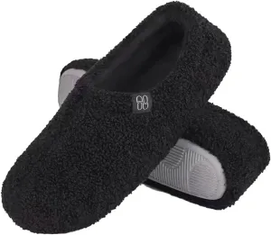 Rungion Fuzzy House Slippers for Women Men Warm Wrap Heel Slippers Comfy Non-slip Winter Sandals Indoor Outdoor