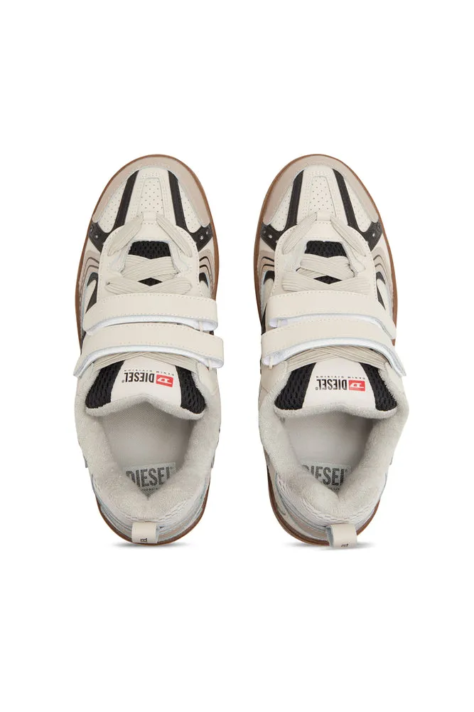 S-Ukiyo-Leather sneaker with straps