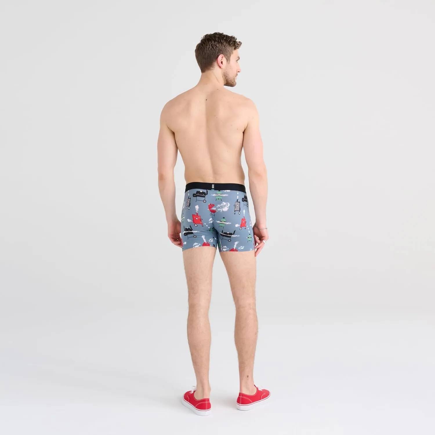 SAXX Underwear Co. Men's Underwear with Pouch Droptemp Cooling Cotton Boxer Brief Fly 2Pk
