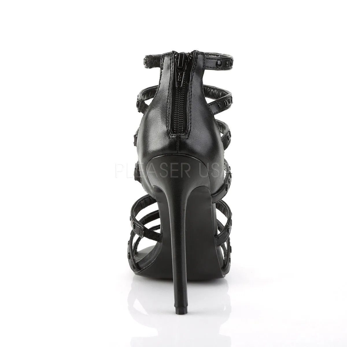 SEXY-15 - Blk Faux Leather