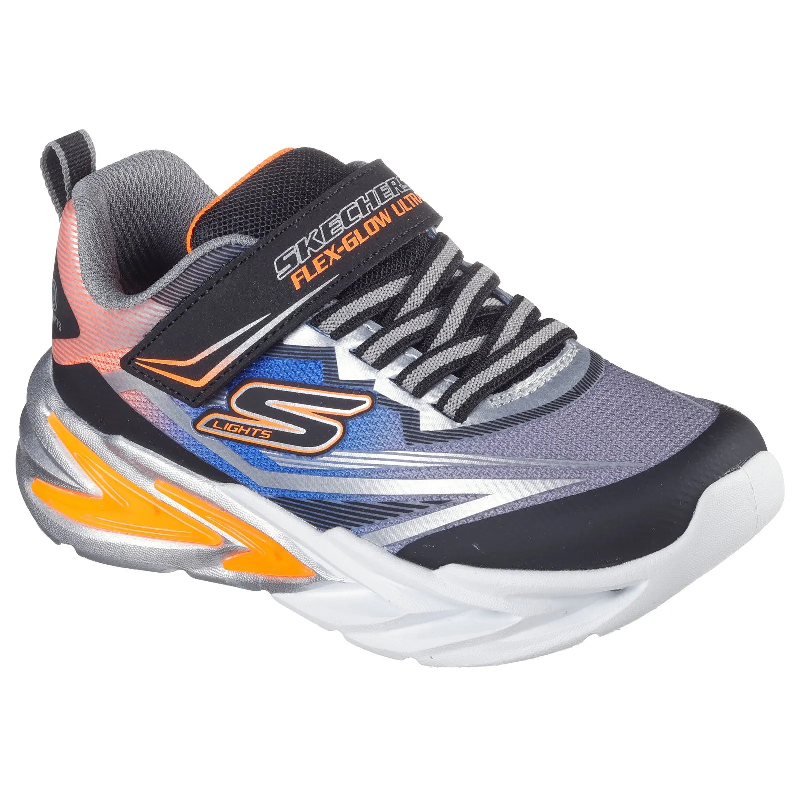 Skechers Flex Glow Ultra Boys Black