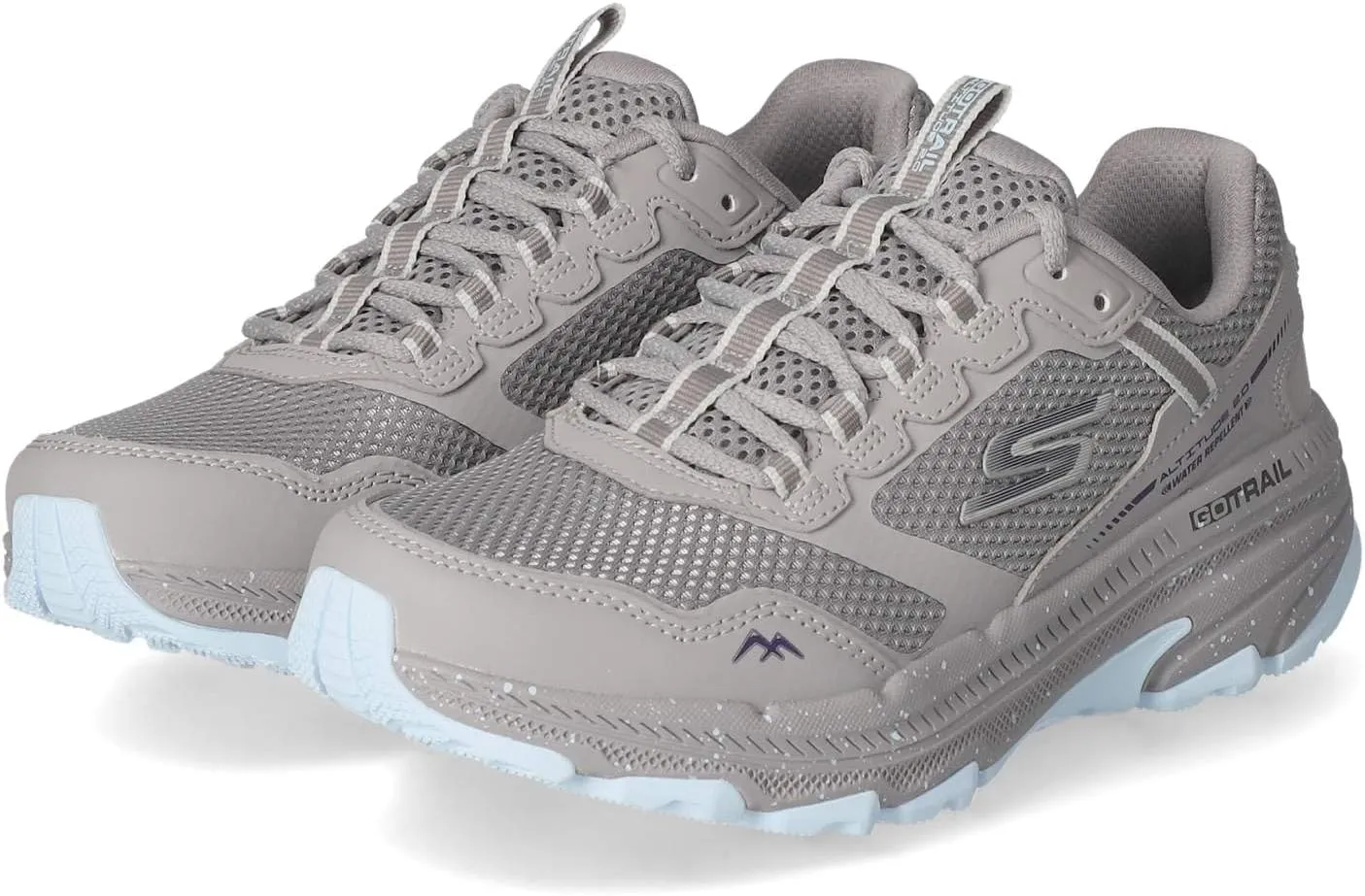 Skechers Women's Go Run Trail Altitude 2.0 Sneaker, Gray, 9 US