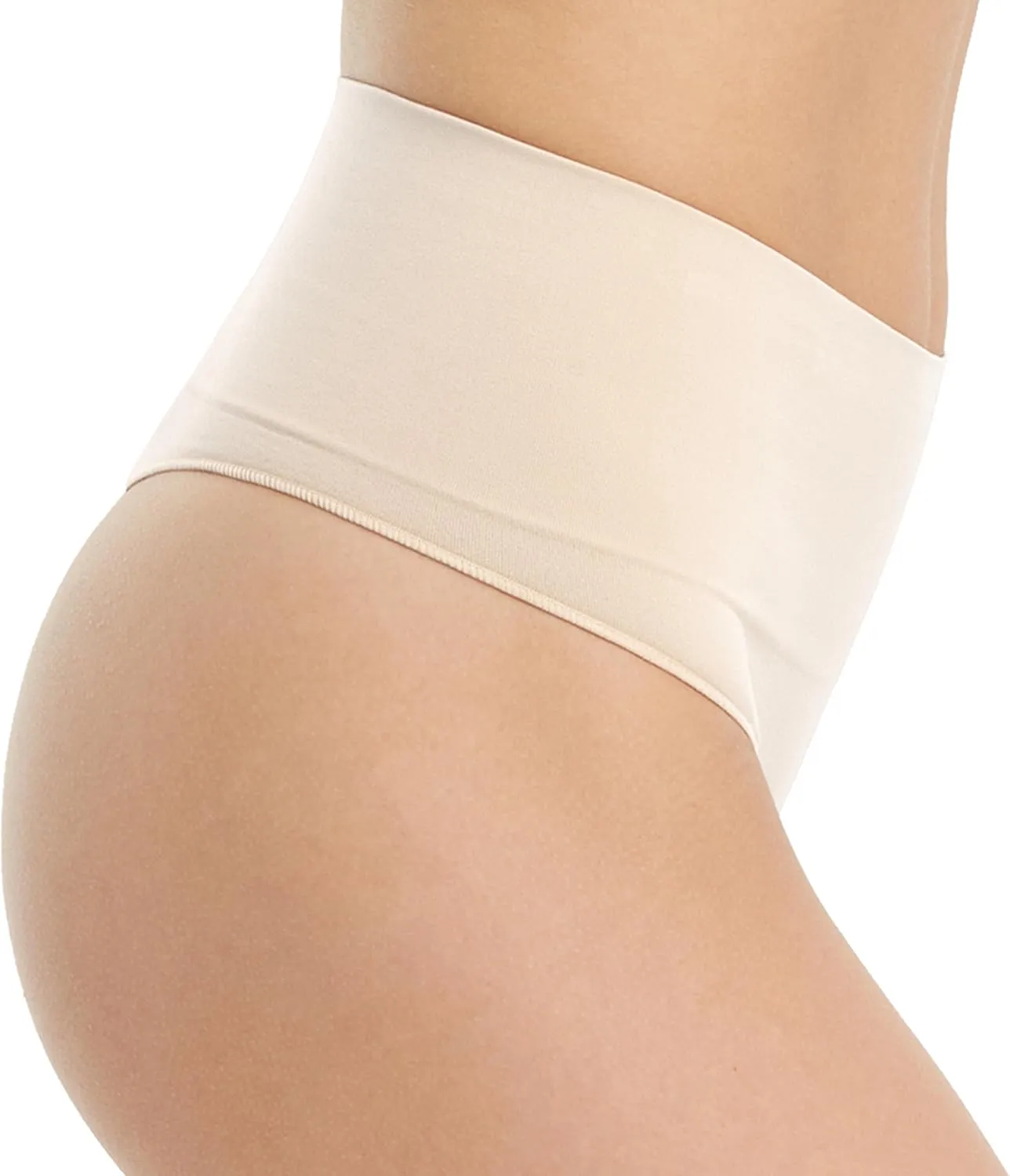 SPANXshape Everyday Shaping Thong - Core Control Shapewear Underwear - Invisible Under Clothes - Seamless Design