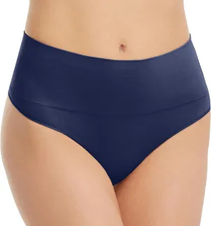 SPANXshape Everyday Shaping Thong - Core Control Shapewear Underwear - Invisible Under Clothes - Seamless Design