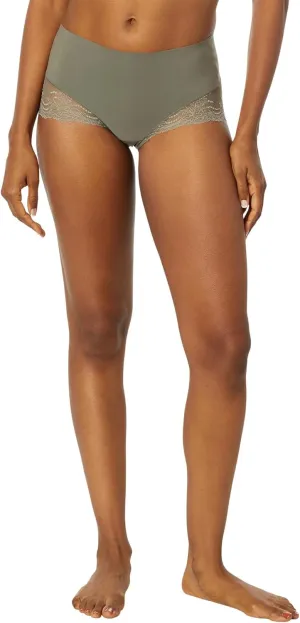 SPANXsmooth Undie-tectable Lace Hi-Hipster - For Core Control - Comfortable Lace Shapewear Underwear - No Visible Panty Lines