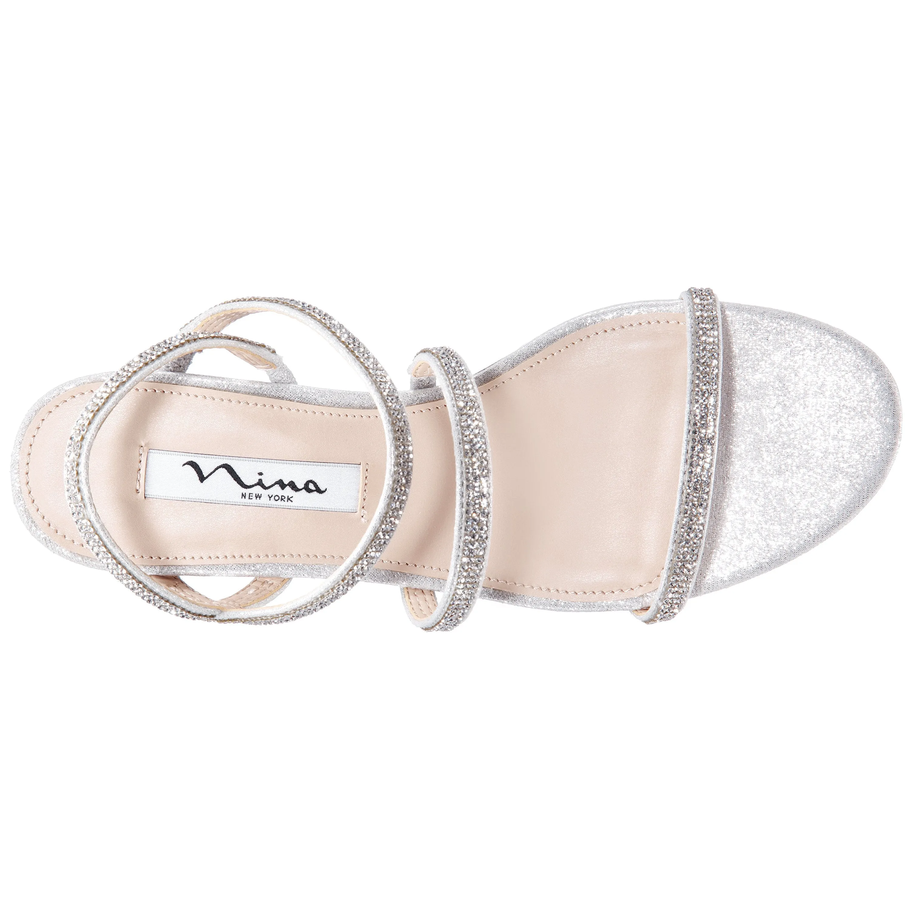 SWAN-TRUE SILVER-REFLECTIVE SUEDETTE