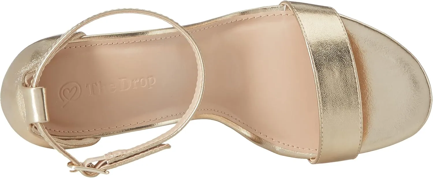 The Drop Women's Rebecca Strappy High Block-Heel Sandal Heeled
