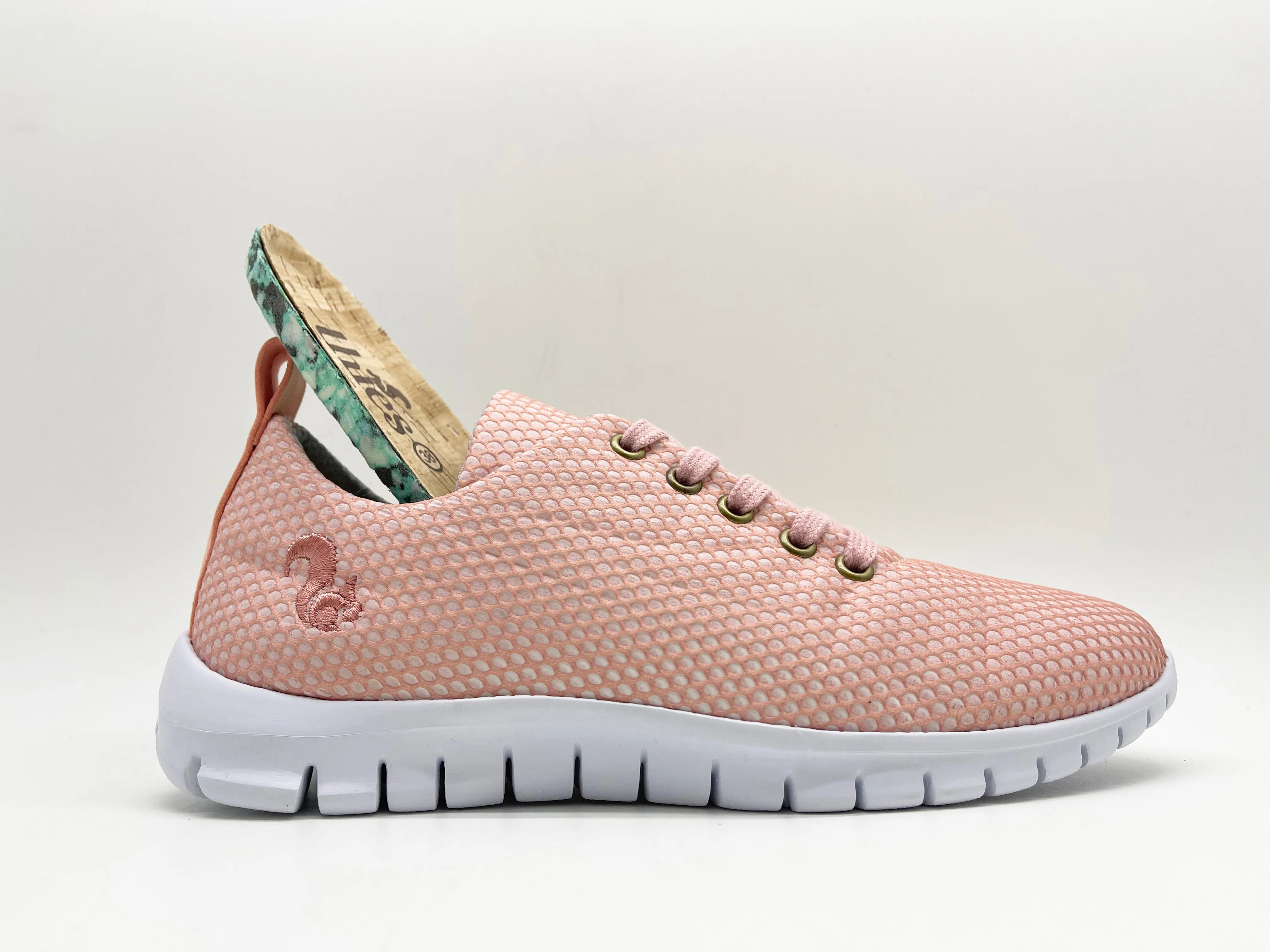 thies ® Reflexrunner peach | vegan aus recyceltem PET (W/X)