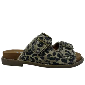 Very G Mackenzie Tan Leopard Sandal