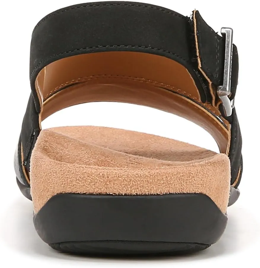Vionic Women's Rest Morro Comfortable Flat Sandals- Supportive Dressy Sandals Comfort Shoes That Includes a Concealed Orthotic Insole Sizes 5-12
