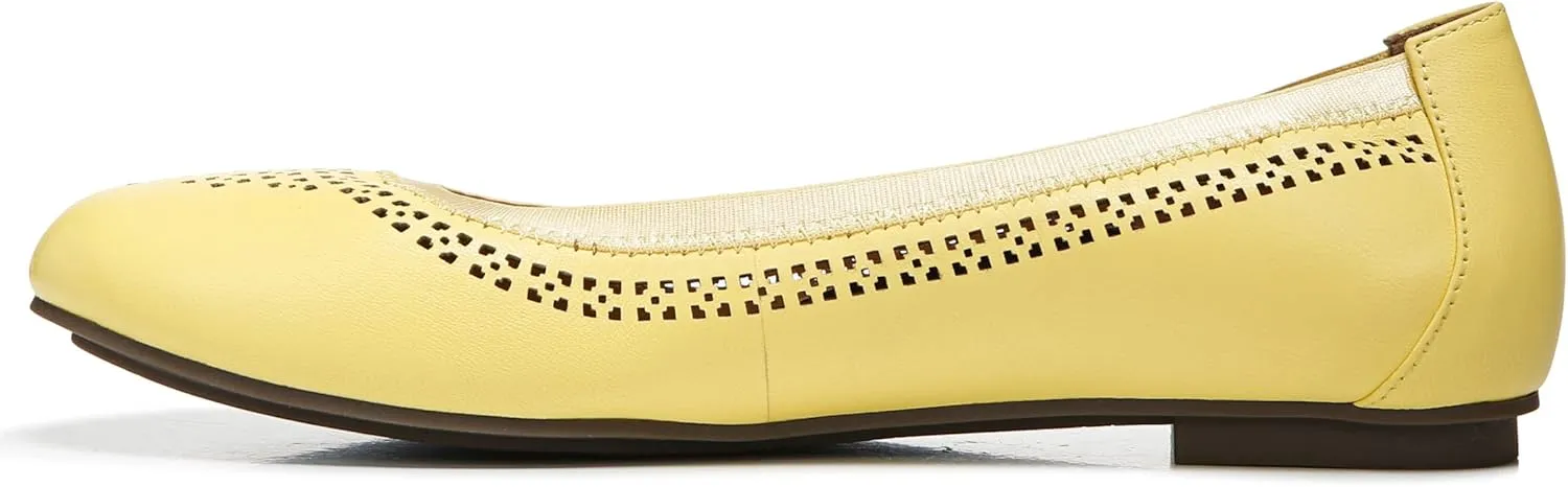 Vionic Women’s Spark Whisper Ballet Flat- Supportive Ladies Shoes That Include Three-Zone Comfort with Orthotic Insole Arch Support, Medium Fit Flat Shoes for Women