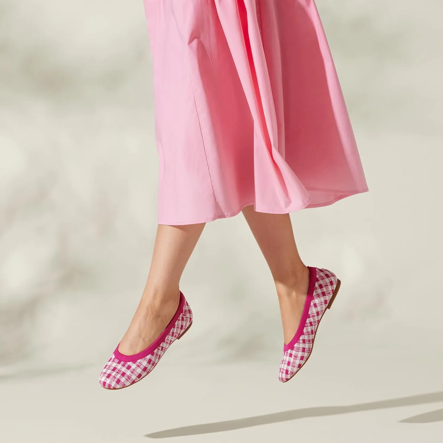 VIVAIA Round-Toe Flat (Claire) Women Comfortable Slip On Ballet Flats Ladies Leather Flats Shoes