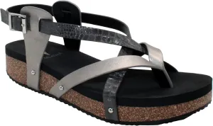 VOLATILE Women's Engie Multi Strap Thong Sandal