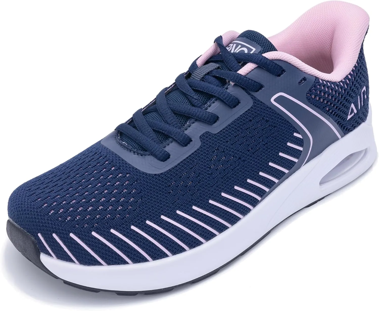 Wide Toe Box Womens Walking Shoes with Arch Support | Slip On Tennis Shoes | Air Orthotic Sneakers for Plantar Fasciitis Size 6-11