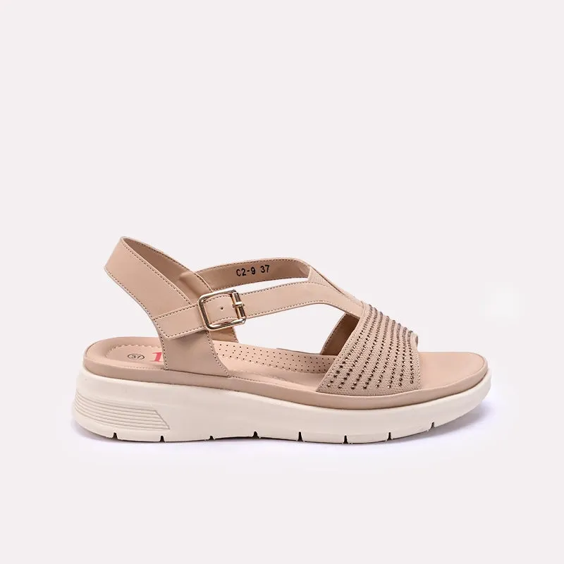 Womens Fawn Comfy Casual Sandals 0421550
