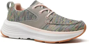 Women's Orthopedic Fashion Sneakers with Arch Support: Comfortable Cushion Flat Feet Shoes for Plantar Fasciitis, Orthotic Supportive Casual Thick Sole Sneakers for Ankle and Foot Pain Relief