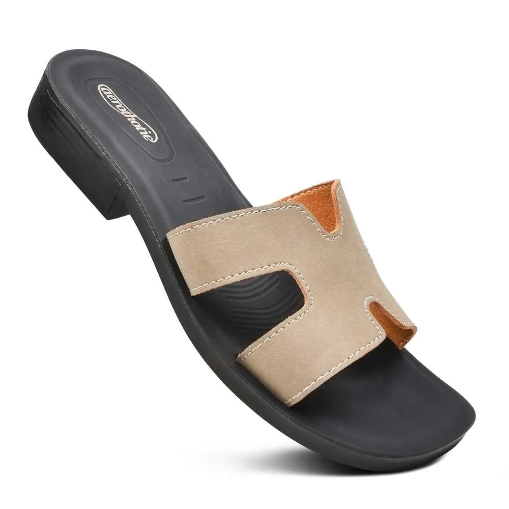 Women's Sandals Flaneur Khaki