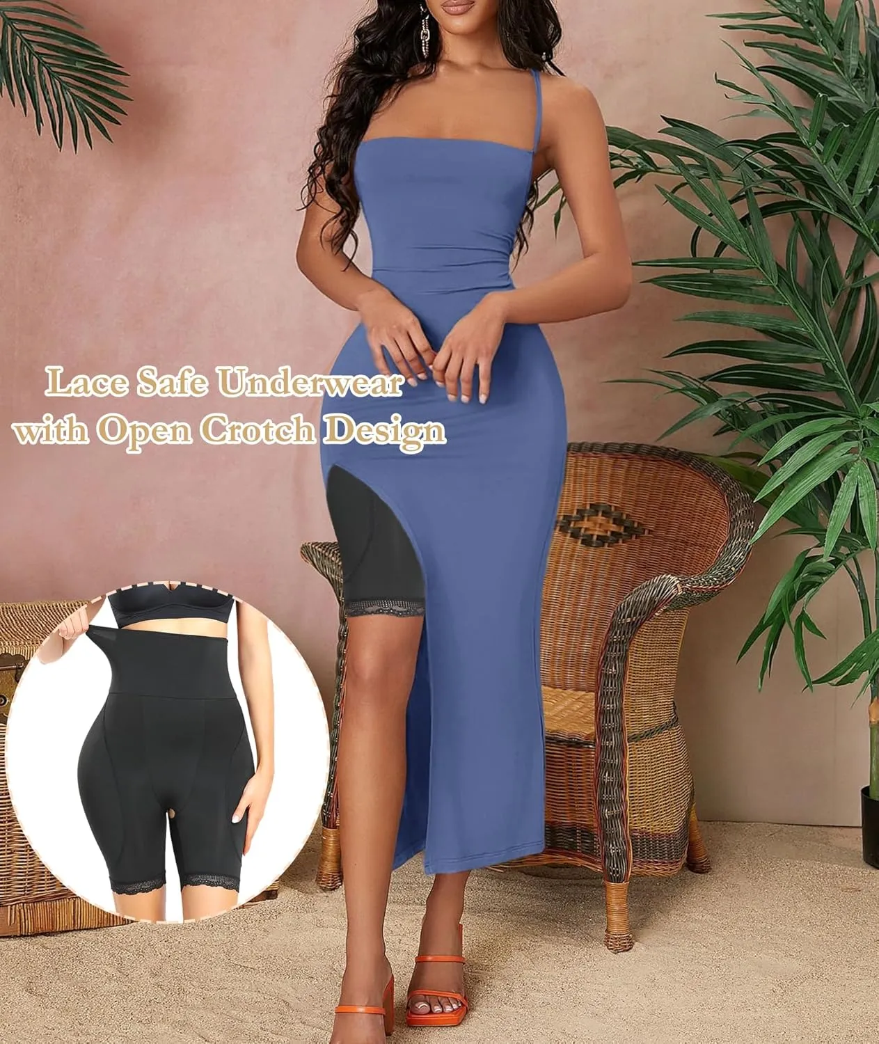 Women's Shapewear Hip Pads Body Shaper Tummy Control Butt Lifter High Waist Hip Enhancer Booty Lifting Panties