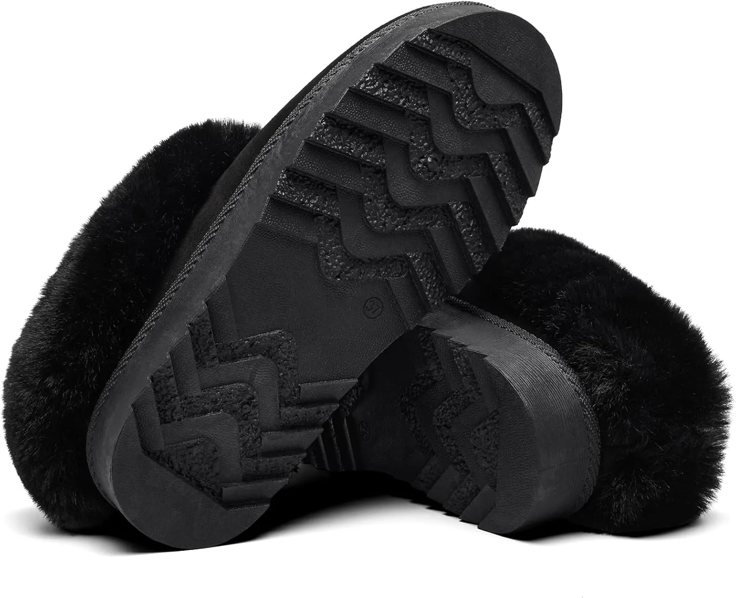 Women's Slippers Platform Mini Boots Anti-Slip Boot For Outdoor Short Ankle Boot Fur Fleece Lined Sneakers House slippers