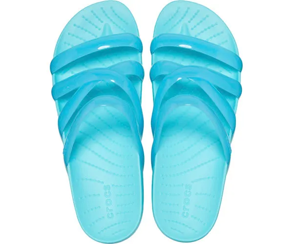 W's CrocsSplashGlosStrapSandal  - Neptune