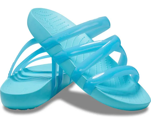 W's CrocsSplashGlosStrapSandal  - Neptune